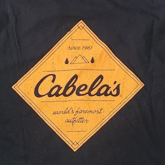 Cabela's Other - Cabela’s Graphic Tee Black Large